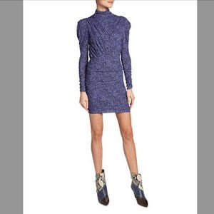 Isabel Marant Jisola Animal-Print Dress